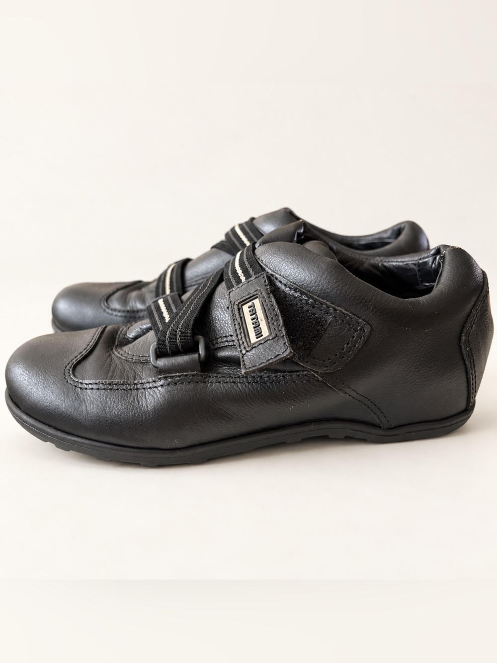 TATAMI by Birkenstock Rhodes Black Leather XL EXTRALIGHT Shoes 8.5 R/W